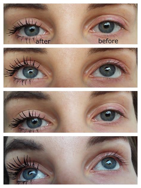 diorshow mascara before and after